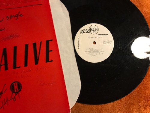 Love And Rockets So Alive/Bike Dance 12” ep Vinyl Promo orig newwave rca bauhaus - Picture 2 of 4