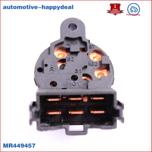 FOR MITSUBISHI PAJERO LANCER EVO EVOLUTION GTS IGNITION SWITCH KEY LOCK STARTER - Picture 3 of 3