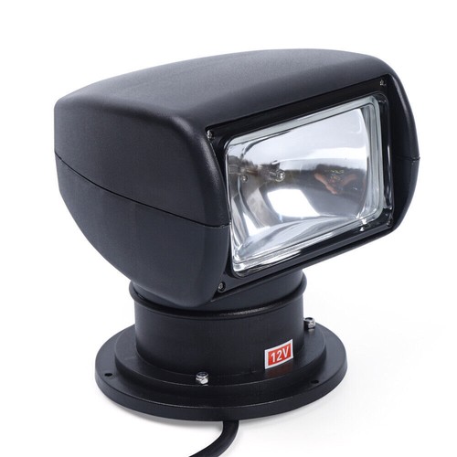 100W Marine Spotlight Offroad Truck Car Boat Search Light 12V W/ Remote Control - Picture 6 of 9