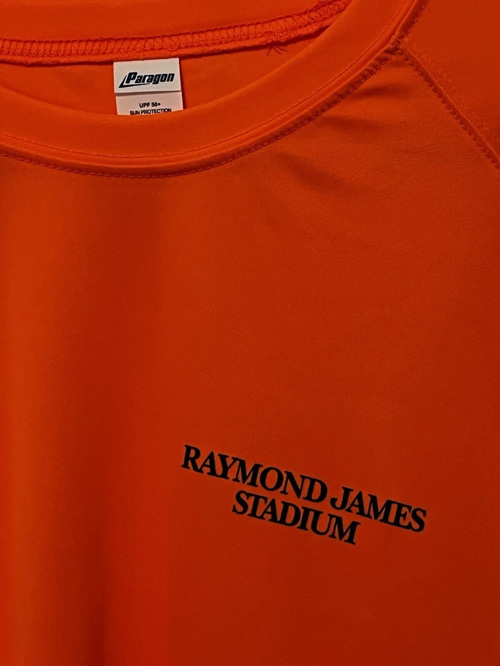 Camisa Manga Larga Blaze Safety Naranja XL UPF 50+ Poliéster Raymond James Stadium Foto 3 de 4
