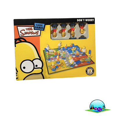 The Simpsons Don´t Worry Brettspiel Figuren Spiel - Vollständig