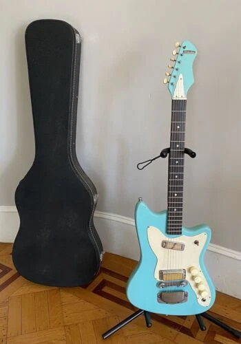 Cuerpo sólido Silvertone guitarras eléctricas Vintage