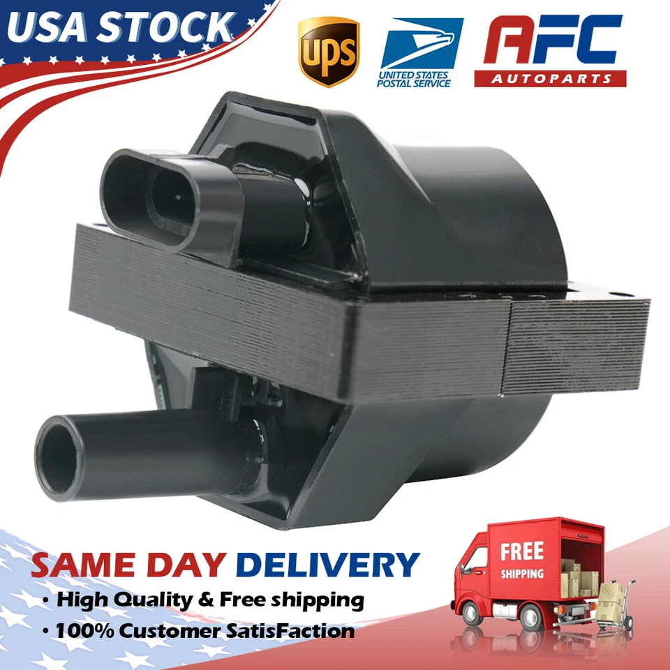 DR49 Ignition Coil+wire For Chevy Silverado GMC Sierra Blazer Safari 10489421 - Image 4 of 4