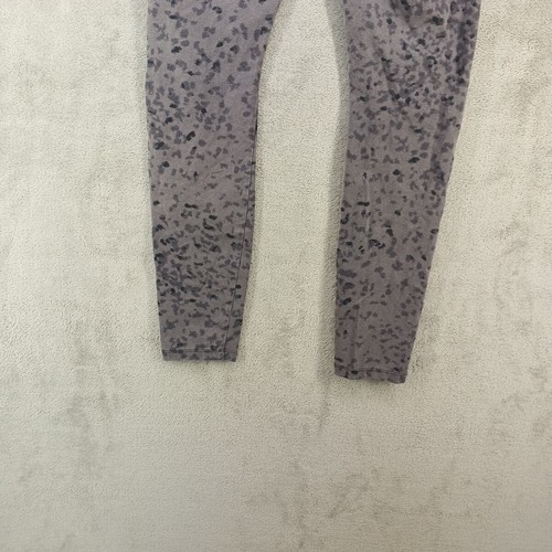 SIMPLY VERA WANG Leggings Workout Size S(4-6) Women Yoga High Rise Leopard Gray - Picture 9 of 10