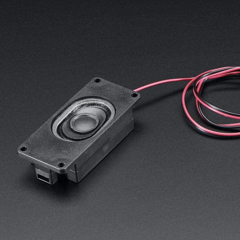 Adafruit Mono Enclosed Speaker / Loudspeaker with 3W 4 Ohm for e.g. Arduino, 3351