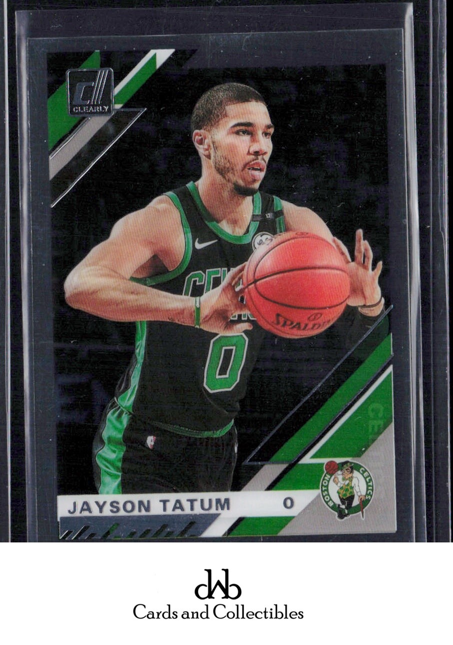 2019-20 Clearly Donruss #2 Jayson Tatum