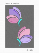 Abstract Art Butterflies Needlepoint Kit or Canvas