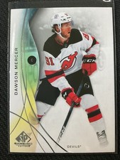 Dawson Mercer 2024-25 Upper Deck SP Game Used Base Card #59