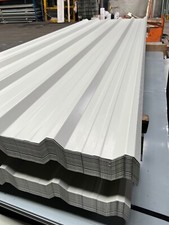 BOX PROFILE ROOFING SHEETS, .7MM, PLASTISOL, GOOSEWING GREY, stables, equestrian