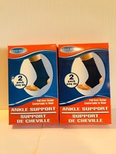 Lot of 2 Assured Ankle Support for Men or Women 2 pack