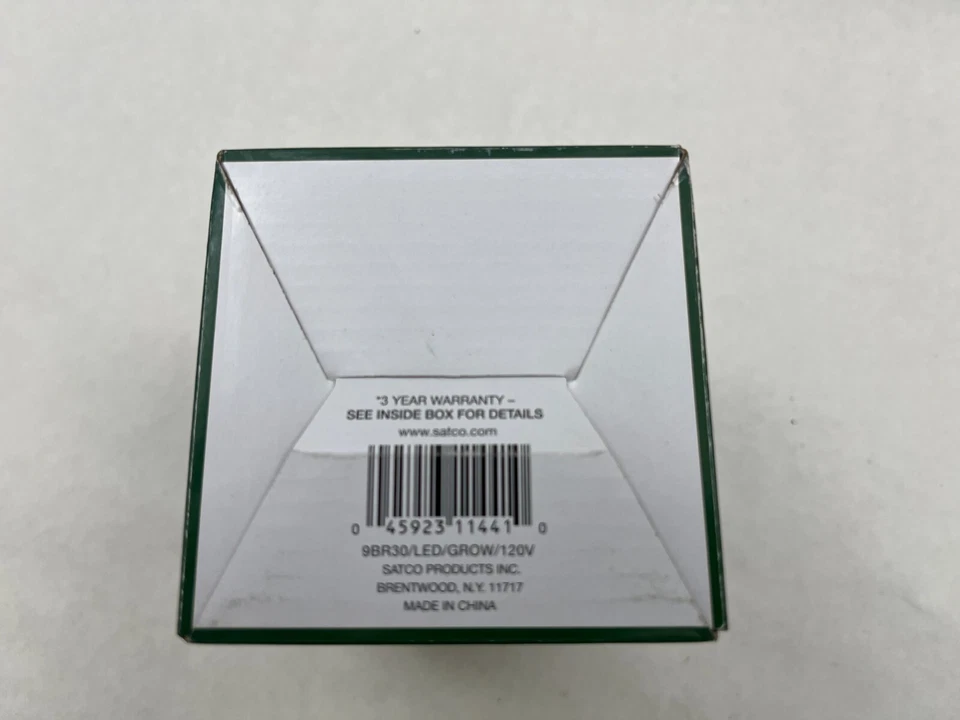 Luz de crecimiento Satco S11441 nueva en caja R30 espectro completo 9W ver fotos #G23 Foto 2 de 4