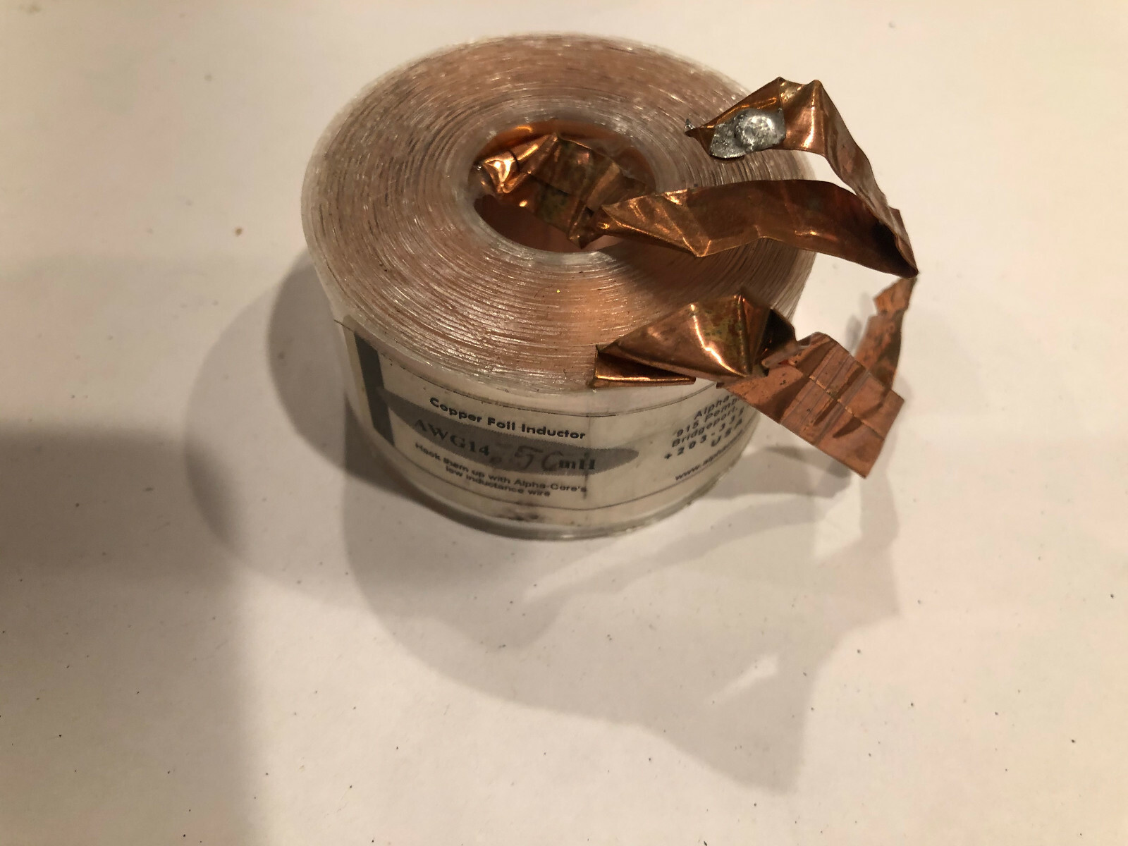 Alphacore 14 AWG Copper Foil Inductor 0.56 mH USA eBay