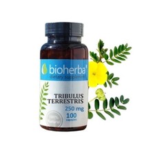 Bulgarian Tribulus Terrestris Testosterone Booster 250 mg 100 Capsules