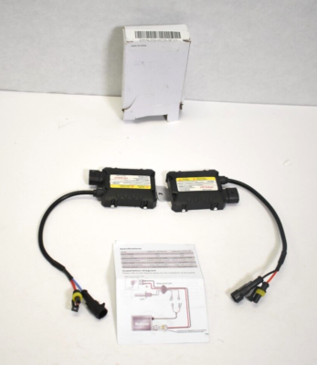 35W HID Ballast Replacement Kit - Super Slim For H7, H11, HB4, H1, H3, H4 Bulbs