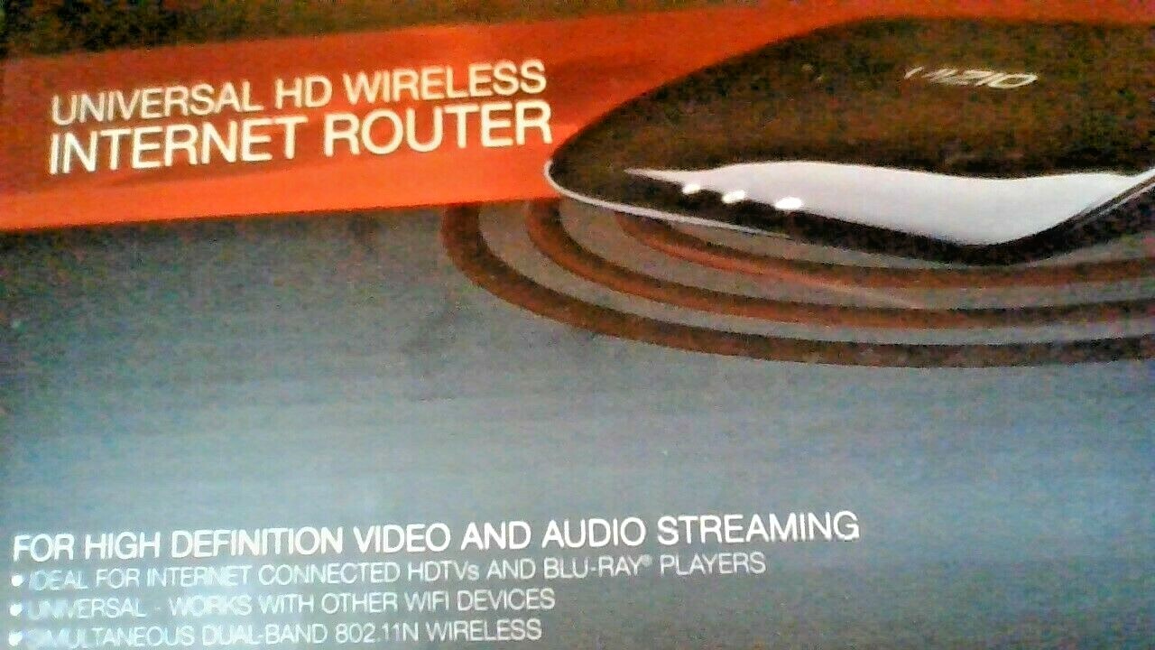 VIZIO XWR100 Wireless-N Dual-Band HD Router IEEE 802.3/3u, 802.11a/b/g ...