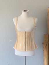 Corset Story Beige Latex Underbust adj Straps 30" Corset 33-34" Natural Waist
