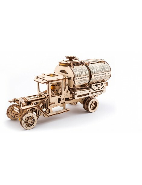 UGEARS 1:24 KIT IN LEGNO 3D AD INCASTRO CAMION CISTERNA TANKER    ART 70021