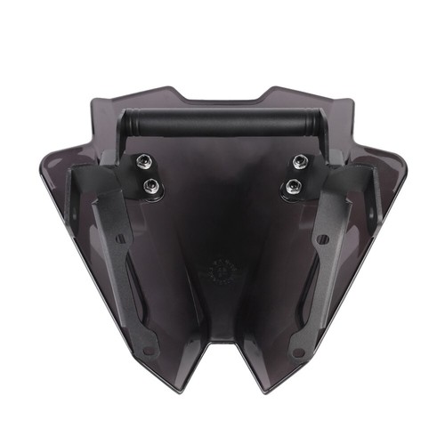 For 2014-2017 Yamaha FZ-07 MT-07 Windshield Wind Screen With GPS Nav Sat Bracket - Picture 7 of 24