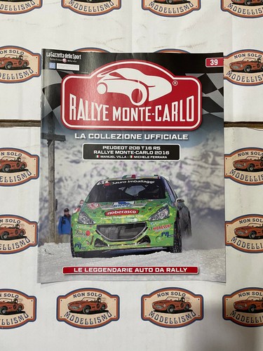 FASCICOLO RALLY MONTECARLO - EAGLEMOSS - MENU A TENDINA - Foto 40 di 71