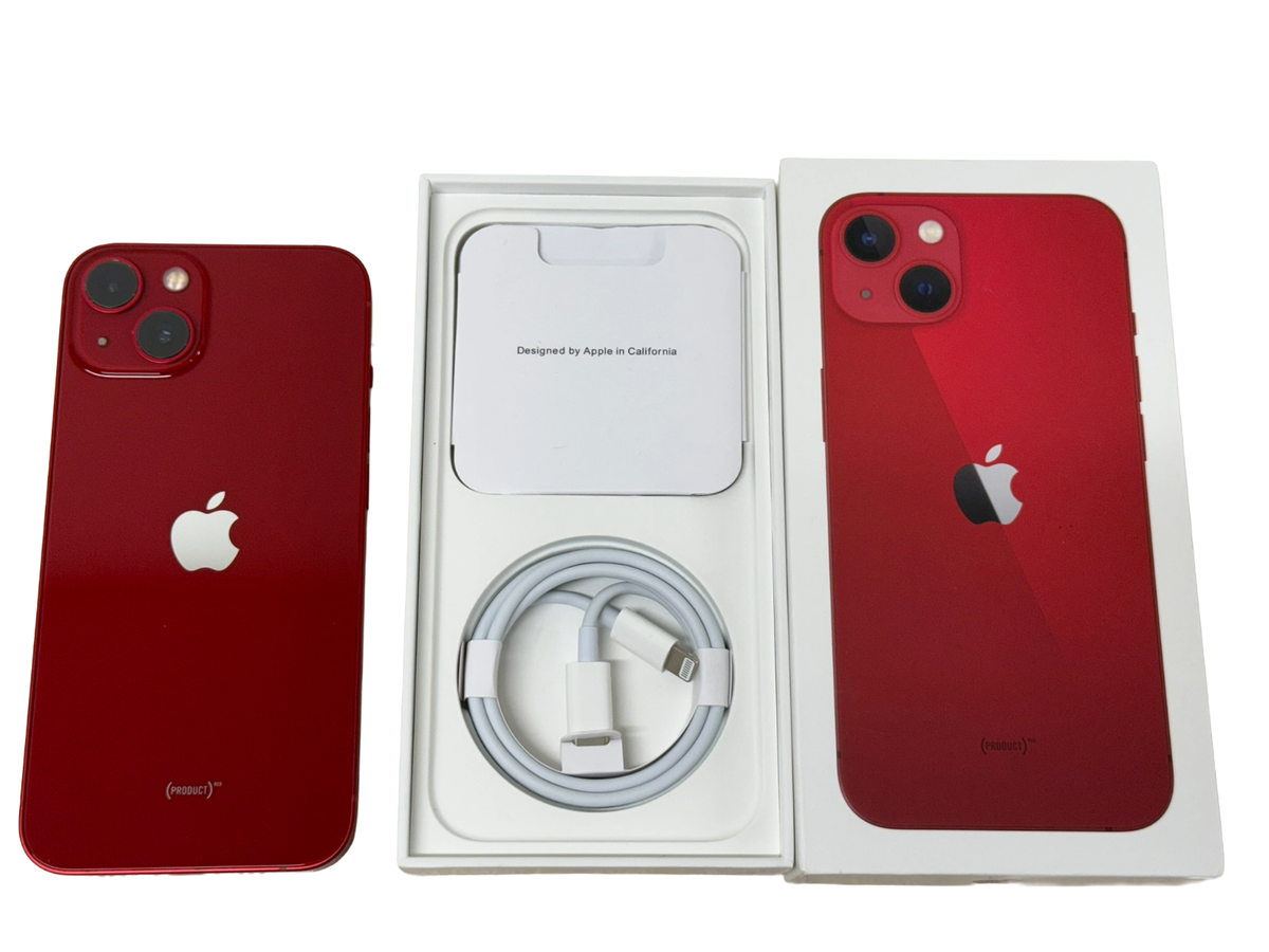 Apple iPhone 13 RED 256GB 【公式通販】