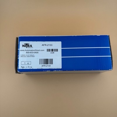 NITRA AFR-2133 Pneumatic Air Filter Regulator 1/8 NPT New Open Box