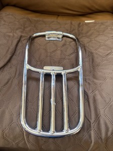 NICE OEM 2006-2017 Harley Softail Deluxe Chrome Rear Luggage Rack 53860-05 FLSTN