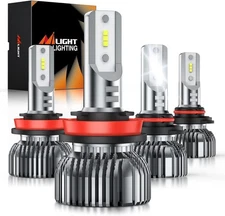 Nilight LED Lighting A6 Model 9005 Headlight