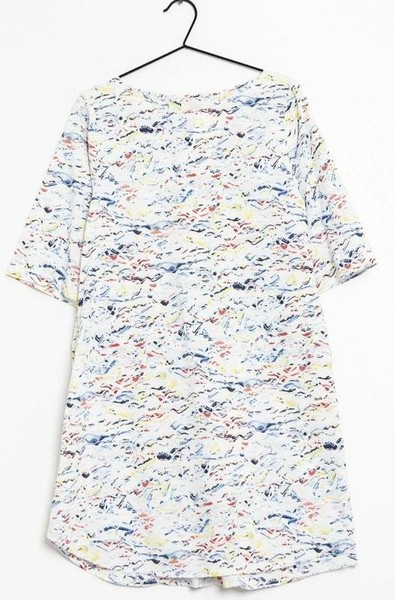 Women COS Dress White Cotton 36 / S / 44 #6RG2