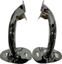 1932 Ford Tail Light Bracket Chrome Taillight Pair Coupe Roadster Sedan