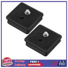 41mm Quick Release Plate for Camera Tripod Ball Head 2 Pack