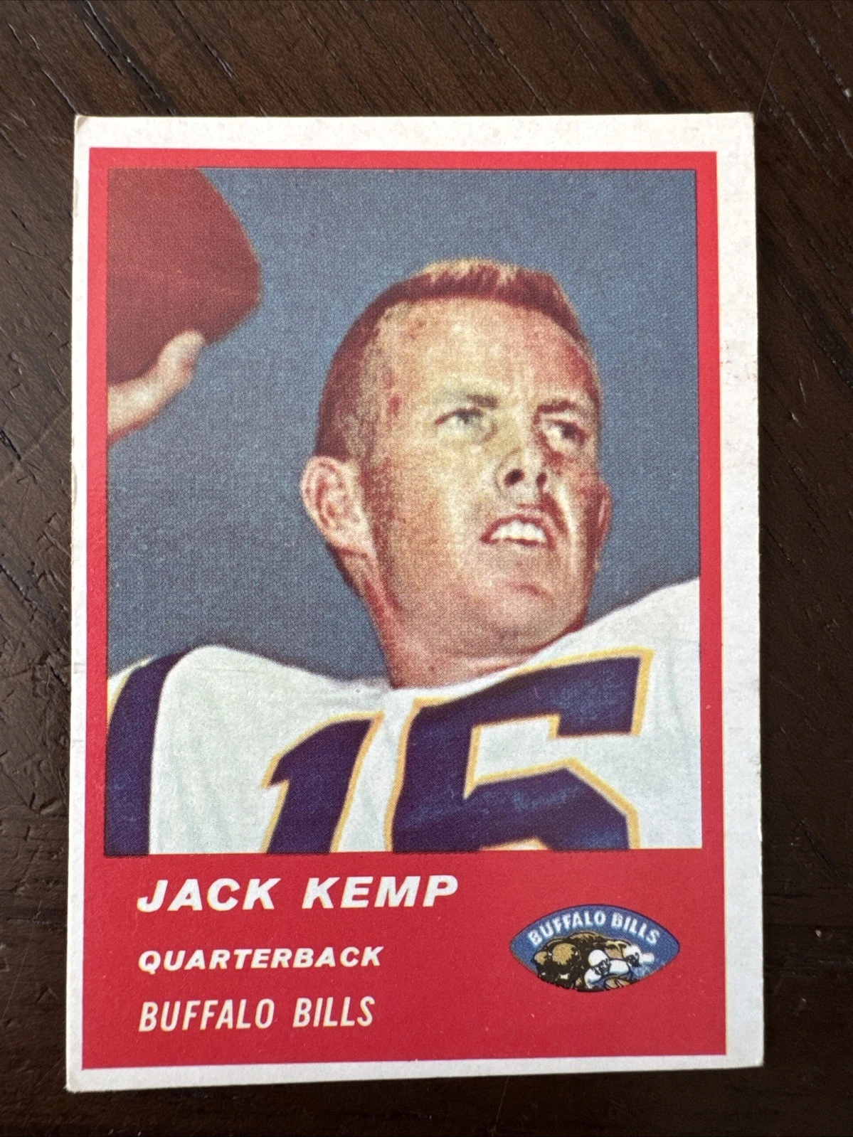 1963 Fleer # 24 Jack Kemp EX