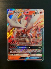 Carte Pokémon : Reshiram GX 11/70 Majesté des Dragons Française NEUF