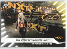 2021 Topps WWE Women's Division Toni Storm Ember Moon #100