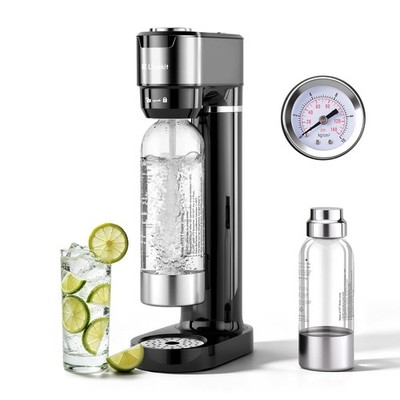 Wassersprudler 4 einstellbaren Sprudelstufen, inkl. 0,5 L und 1 L PET-Flaschen