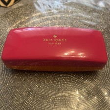 KATE SPADE Pink/Orange Hard Sunglasses Case