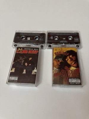 MOBB DEEP JUVENILE HELL 1993 MURDA MUZIK 1999 CASSETTE TAPE LOT NAS RAEKWON WU