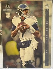 2022 Panini Chronicles Titans Malik Willis Luminance Rookie 201 Packers Dolphins