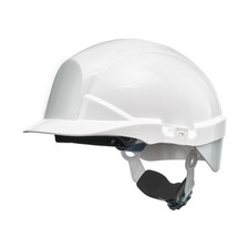 Centurion Safety Products Reflex Safety Helmet Full Peak Hard Hat with Flash