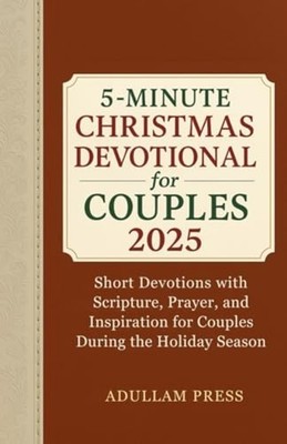 5-Minute Christmas Devotional for Couples 2025 - Short  - paperback NEW ADULLAM.