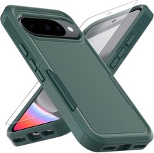 for Pixel 10 Case, Military Grade Drop Tested with HD Screen Protector, Dual L