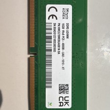 SK hynix 16GB DDR5 UDIMM PC5-4800B 288-Pin HMCG78MEBUA081N BA
