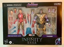 Marvel Legends Avengers Endgame Infinity Saga Iron Man 85 & Thanos 2 Pack
