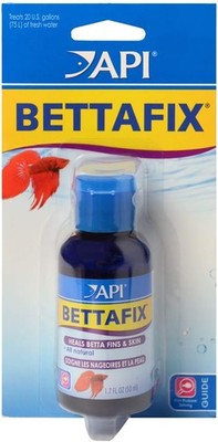 API BETTAFIX Antibacterial & Antifungal Betta Fish Infection and Fungus 1.7-Ounc