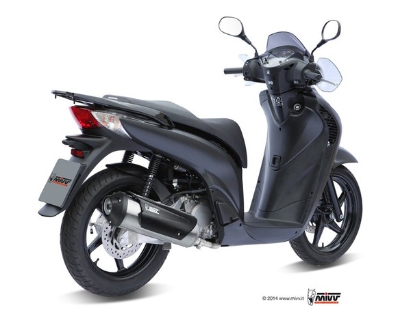 AuspuffendstüCk Mivv Urban Inox Honda Sh 125 2010 2011 2012-image
