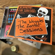 The Woggles The Zontar Sessions Estrus Fire Survivor Rare CD