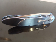 Collector's! Rare 1-of-a-Kind  ELISHEWITZ Large California-Open Folder. Titanium