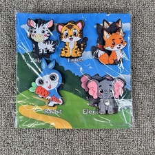 Zoo Farm Animal Refrigerator Magnets For Kids Toddlers Cute Educational Fridge