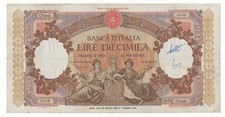 10000 LIRE  REPUBBLICHE MARINARE REGINE DEL MARE DECR 24 / 03 / 1962