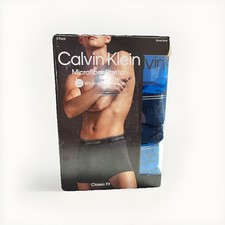 Calvin Klein Boxer Brief Microfiber Stretch 3 Pack ClassicFit Size M