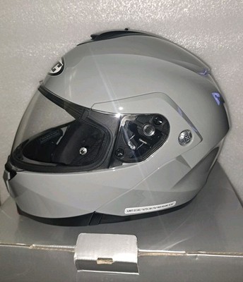 HJC C91 Modular MOTORCYCLE SNOWMOBILE Helmet Nardo Grey Size XS 54-55cm